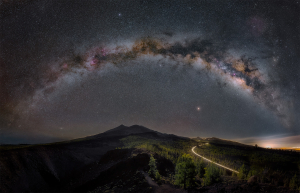 Teide från Mirador de Samara